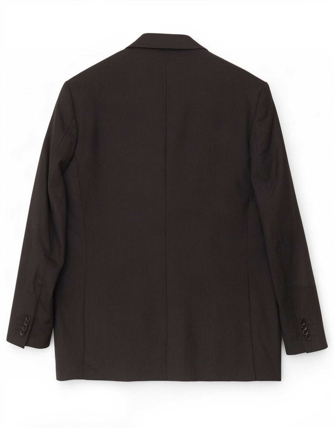 Loro Piana Veste Blazer 2 Boutons Homme IT 48 Laine Vierge Noir Moyen