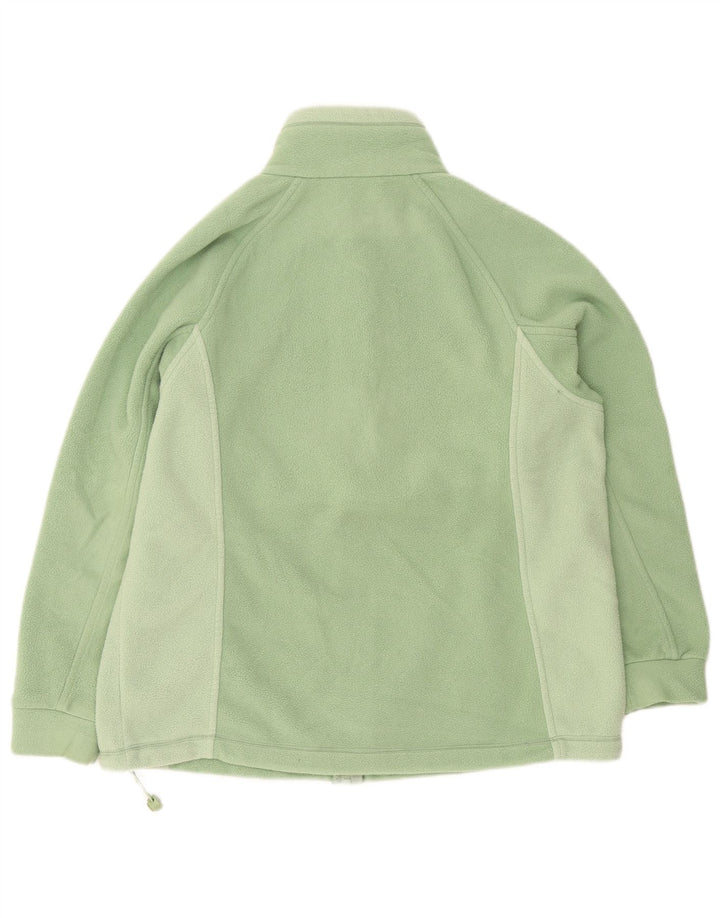 Marks & Spencer Veste polaire pour femme UK 14 Large Vert Colourblock