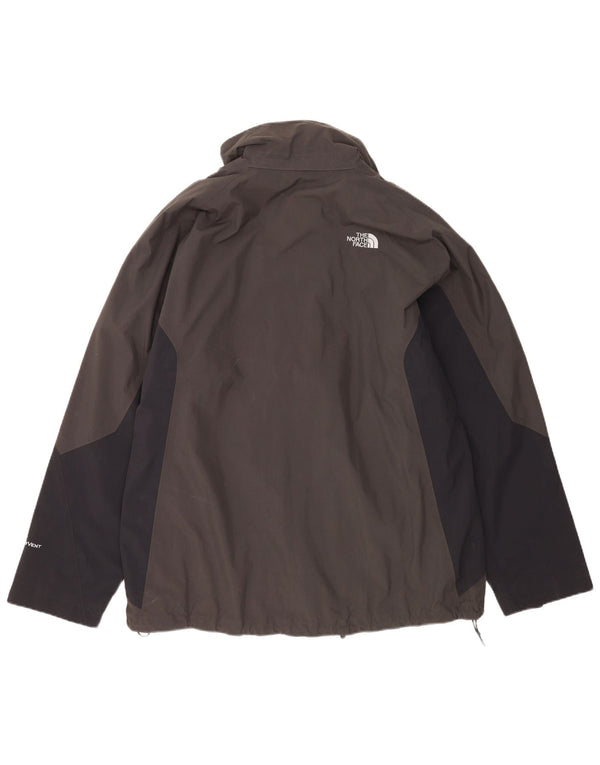 The North Face Veste coupe-vent pour homme UK 42 XL Gris Colorblock Nylon