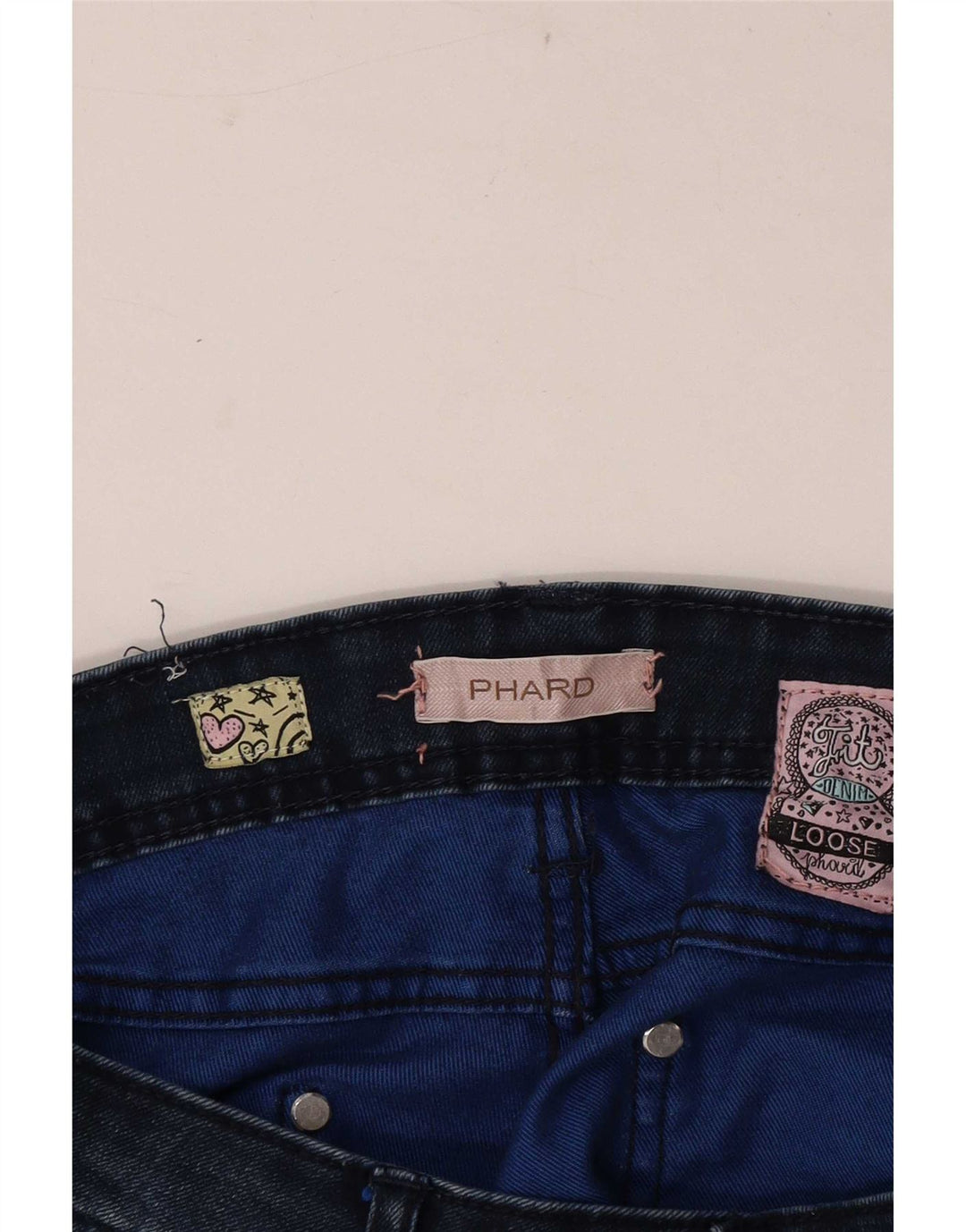 Phard Jean ample femme taille 30W30 L27 bleu