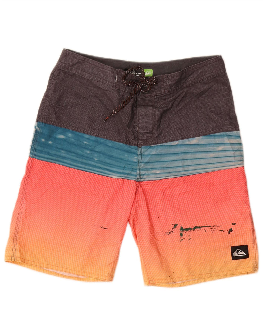 Quiksilver Short de Bain Garçon 13-14 ans Multicolore Colourblock