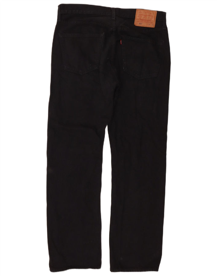 Levi's Jean Droit 501 Homme Noir W34 L30 Coton