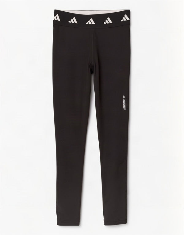 Adidas Aeroready Graphic Leggings pour femme UK 8/10 Petit Noir