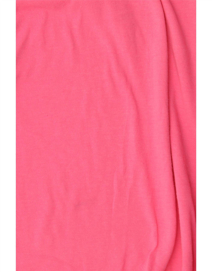CHAMPION T-Shirt Graphique Homme Rose Moyen Coton