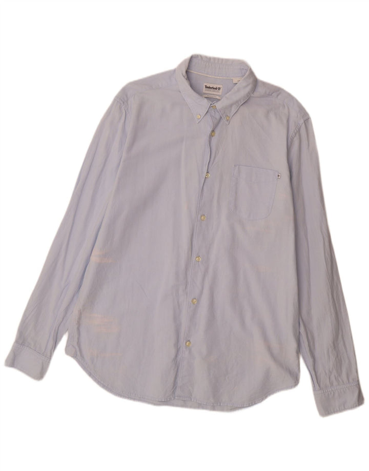Timberland Chemise Regular Fit Homme Bleu Coton