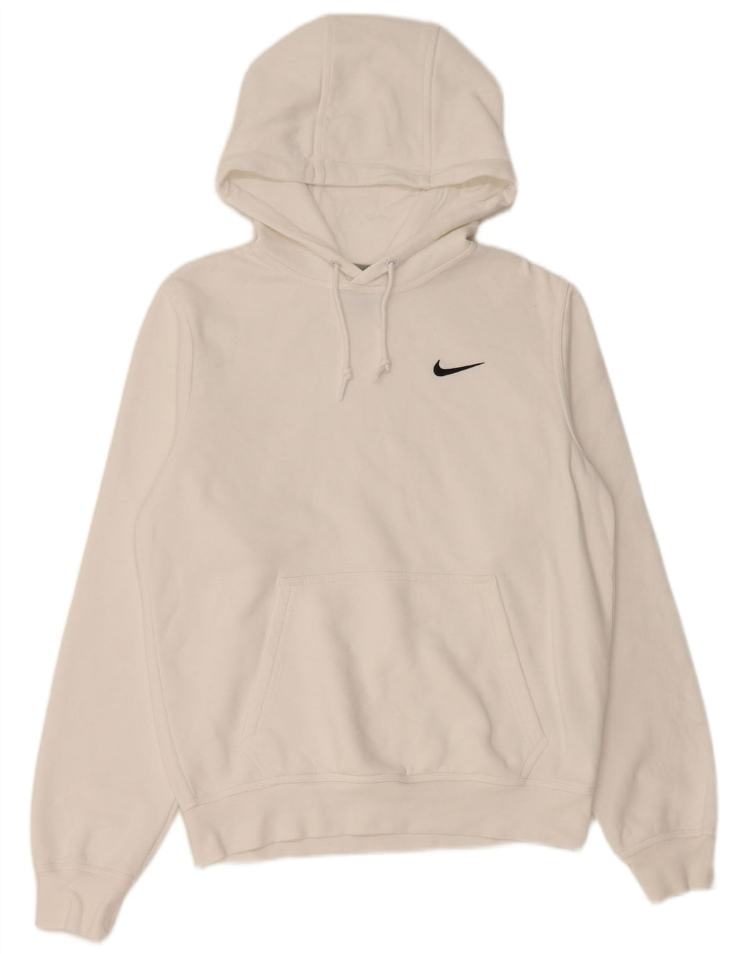 Nike Pull à capuche pour homme Petit coton blanc