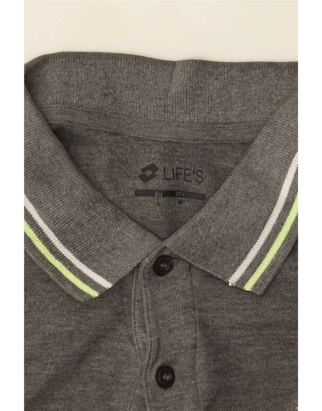 Lotto Polo Homme Gris Moyen Moucheté