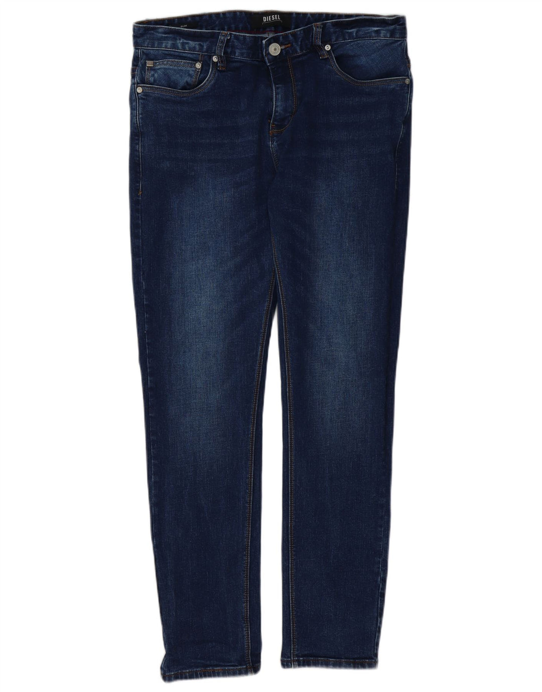 Diesel Jean Slim W32 L30 Homme Bleu Coton