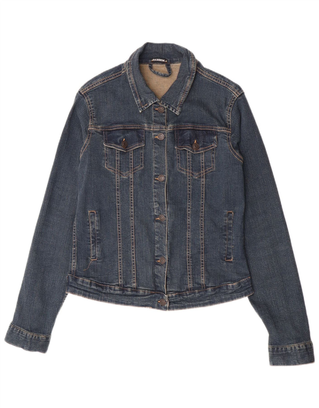 Rainbow Girls Seattle Veste en jean 13-14 ans 2XL Bleu Coton