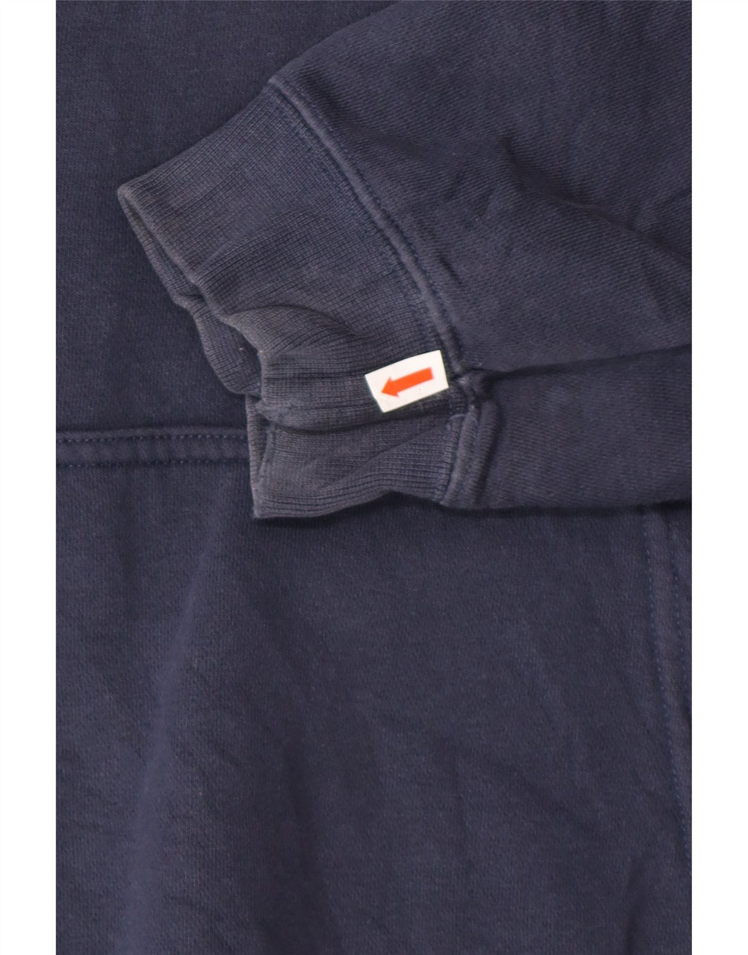 NIKE Pull à capuche pour homme en coton bleu marine Large