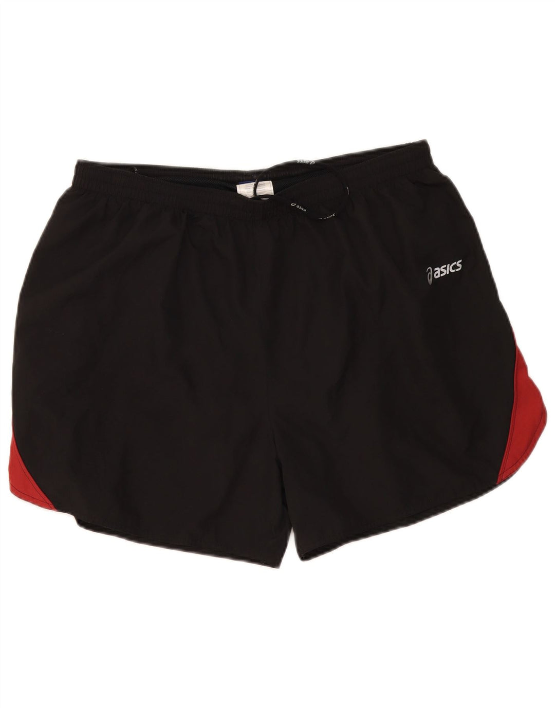 Asics Short de sport pour homme 2XL Noir Colorblock Polyester