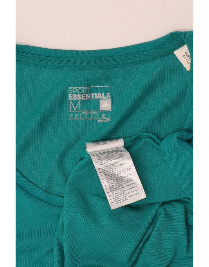 Adidas Débardeur Climalite Graphic Homme Turquoise Moyen Coton