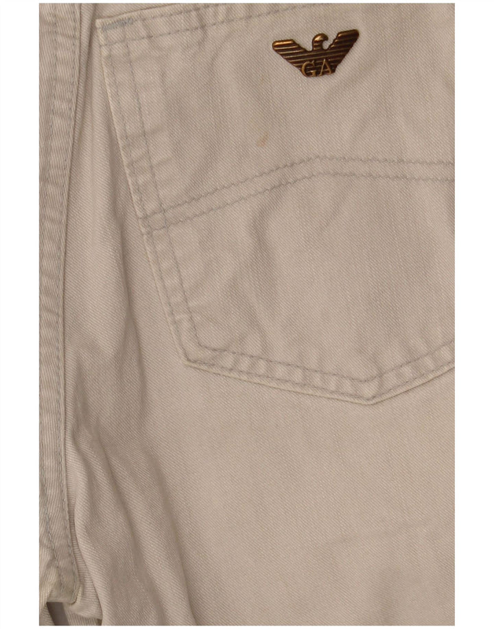 Armani Femme Jean Fuselé W27 L26 Gris Coton