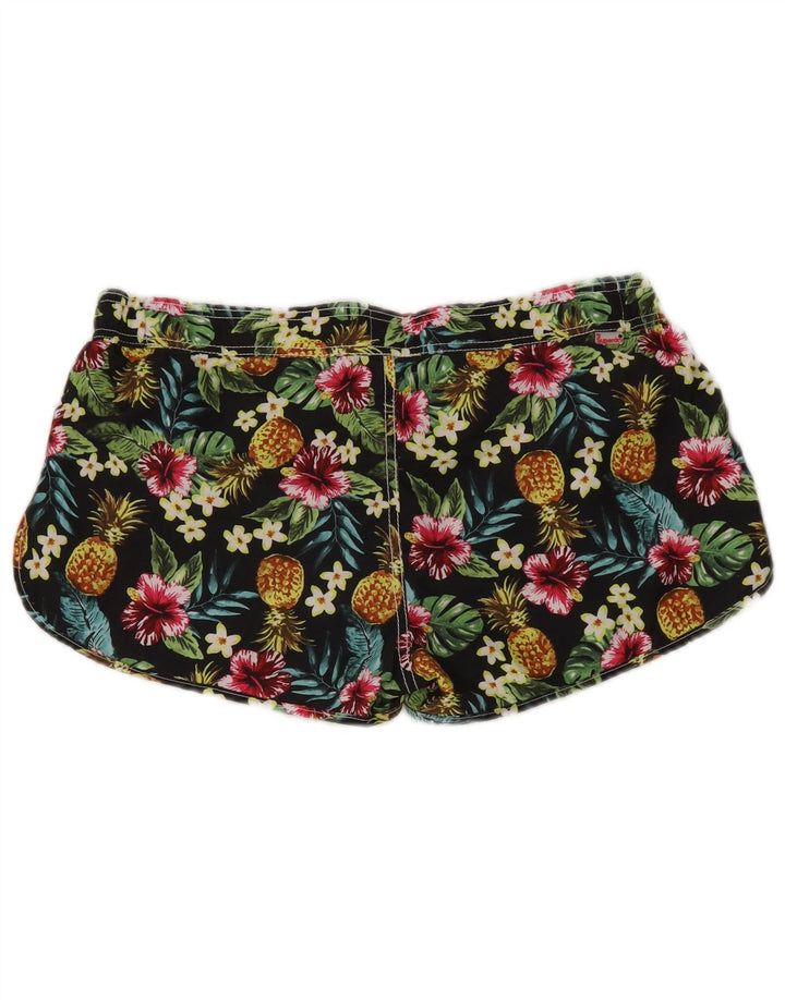 Superdry Short de Bain Femme UK 16 Large Multicolore Floral Polyester