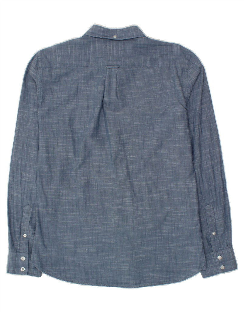 LAMBRETTA Mens Shirt Small Blue Cotton Vintage Lambretta and Second-Hand Lambretta from Messina Hembry 