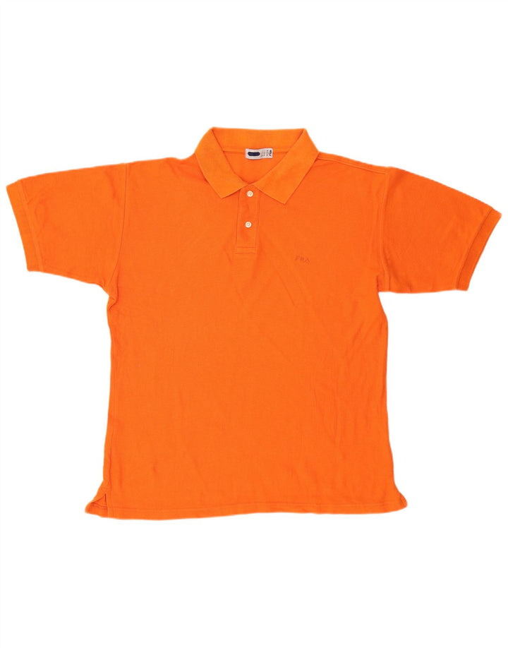 Fila Polo Homme IT 50 Coton Orange Moyen
