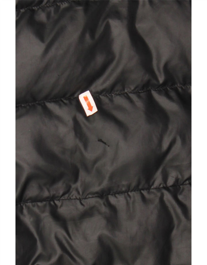 ADIDAS Veste matelassée à capuche garçon 9-10 ans Noir Polyester