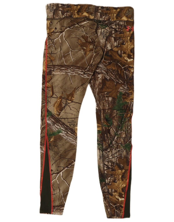Under Armour Legging graphique pour femme UK 14 Large Marron Camouflage