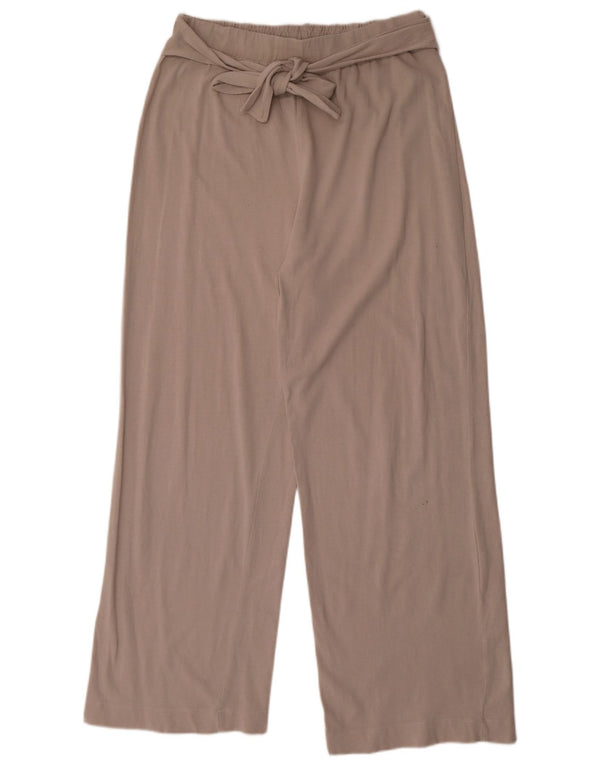 Pantalon de survêtement Zara Femme UK 18 XL Coton Beige