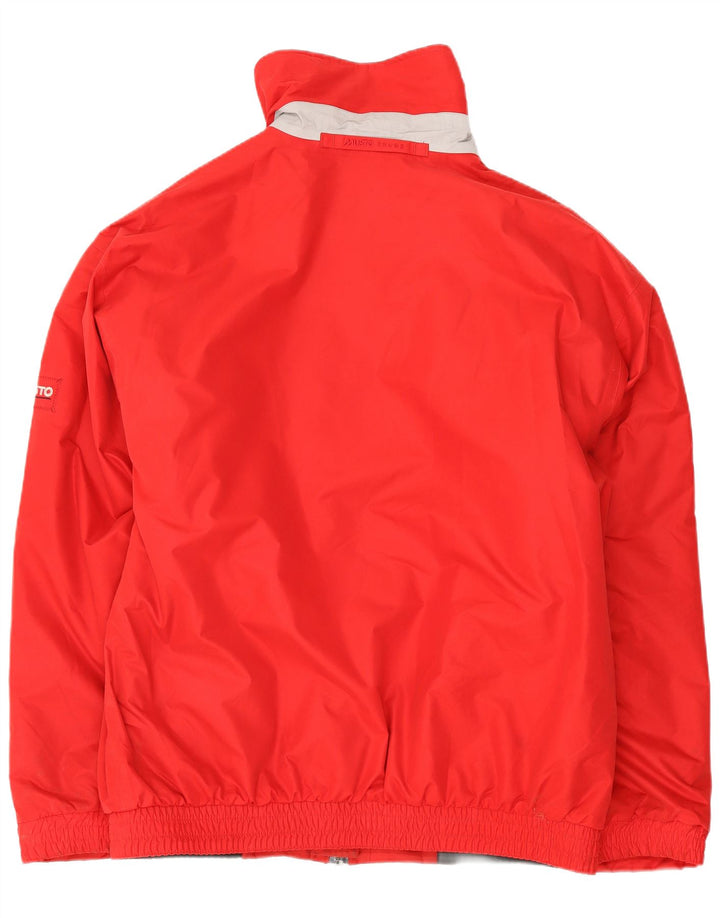 Musto Veste coupe-vent pour homme UK 38 Rouge moyen Polyester