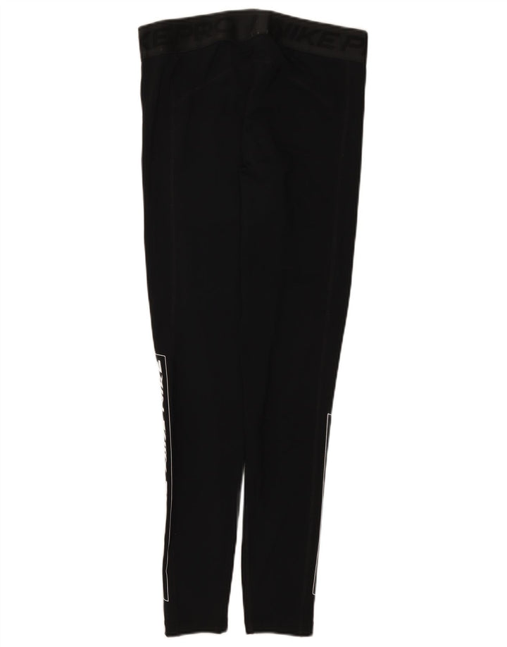 Legging Nike Dri Fit Graphic pour femme UK 14 Large Noir Polyester