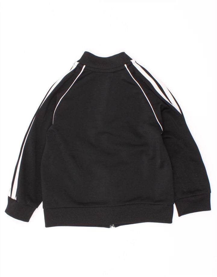 Adidas Veste de survêtement pour bébé garçon 9-12 mois Noir Polyester