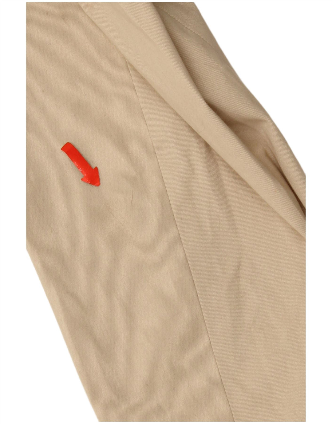 Balloon Veste Blazer 2 Boutons Femme UK 18 XL Coton Beige