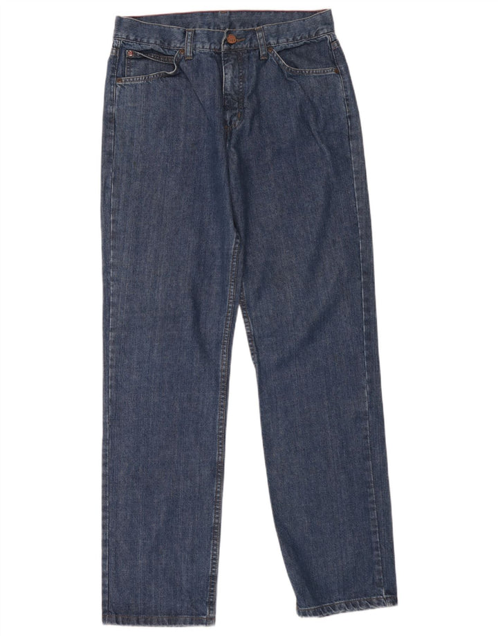 Wrangler Jean droit homme W34 L33 bleu coton