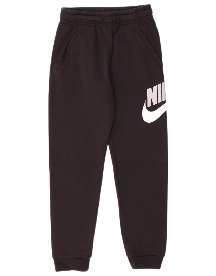NIKE Pantalon de survêtement graphique pour garçon 12-13 ans Large Noir