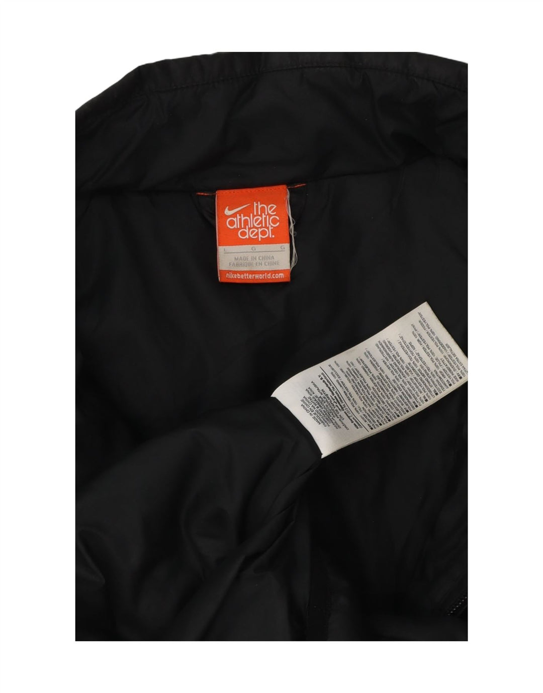 Nike Veste matelassée pour homme UK 40 Large Noir Polyester