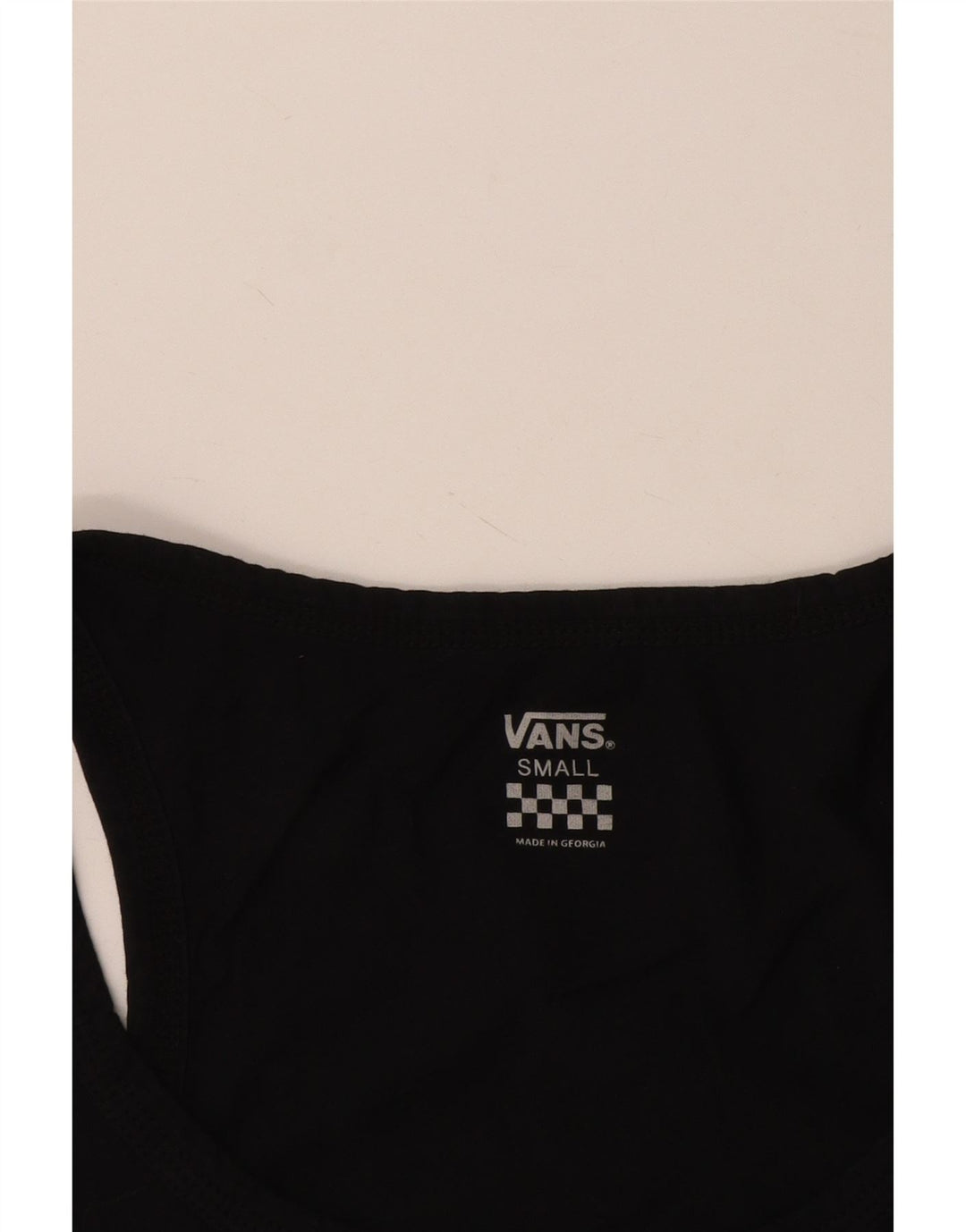 Vans Débardeur graphique pour femme UK 10 Small Noir