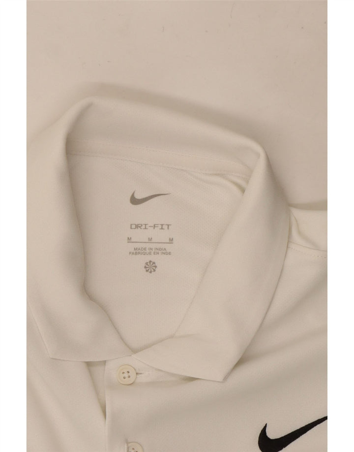 Polo Dri Fit Nike Homme Blanc Moyen
