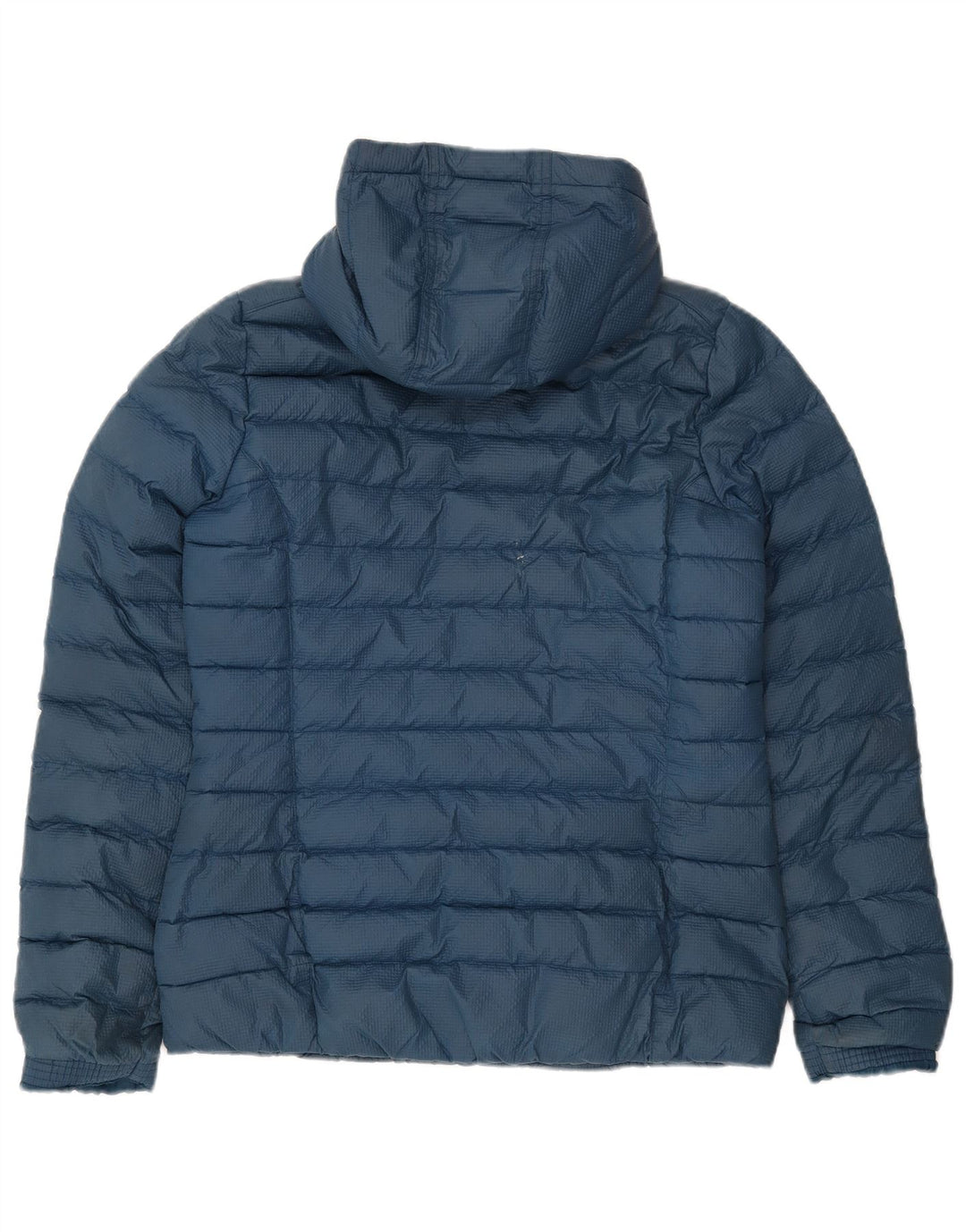 Adidas Veste rembourrée à capuche pour femme UK 14 Bleu moyen Nylon