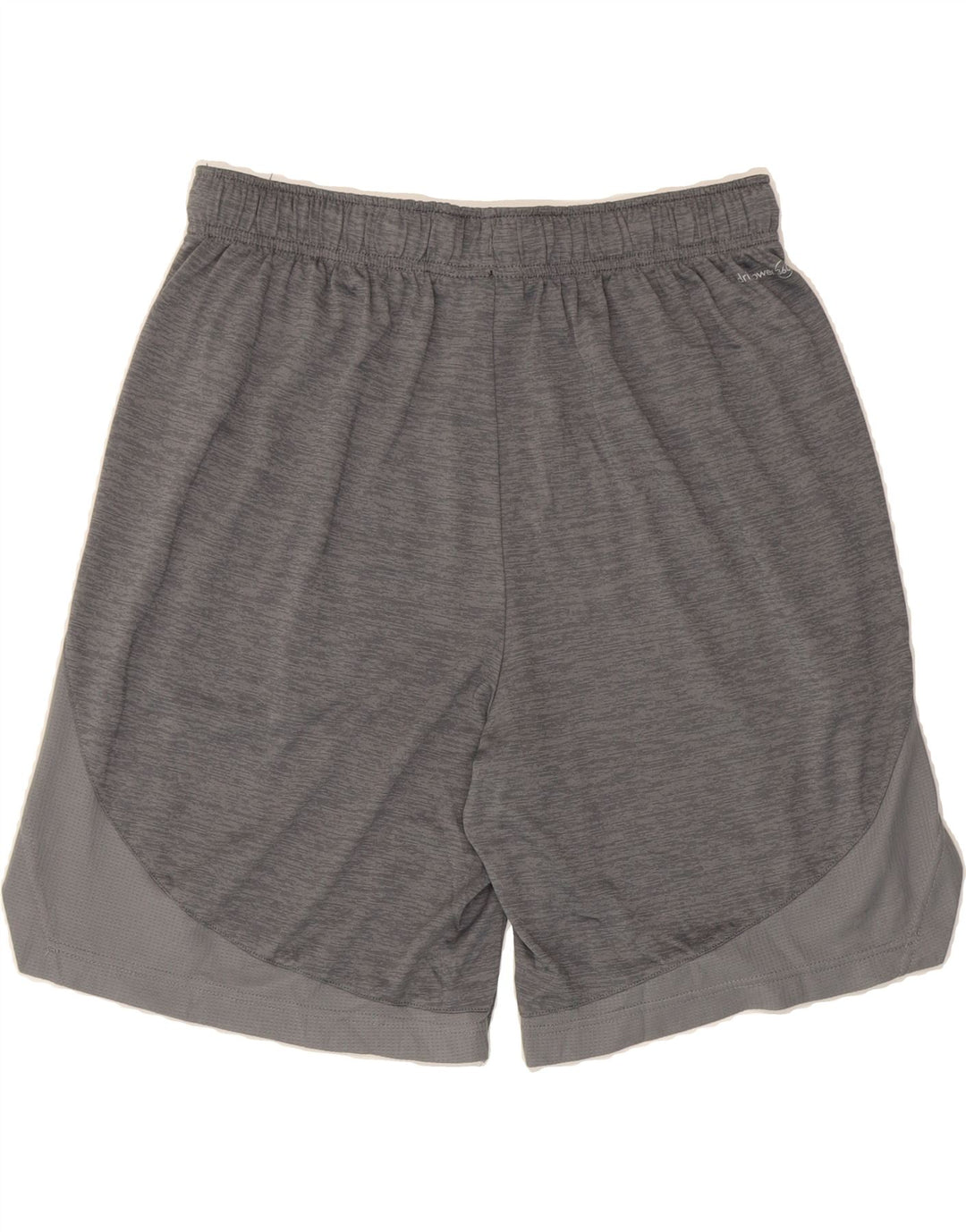 RUSSELL ATHLETIC Mens Sport Shorts Medium  Grey Flecked Polyester Vintage Russell Athletic and Second-Hand Russell Athletic from Messina Hembry 