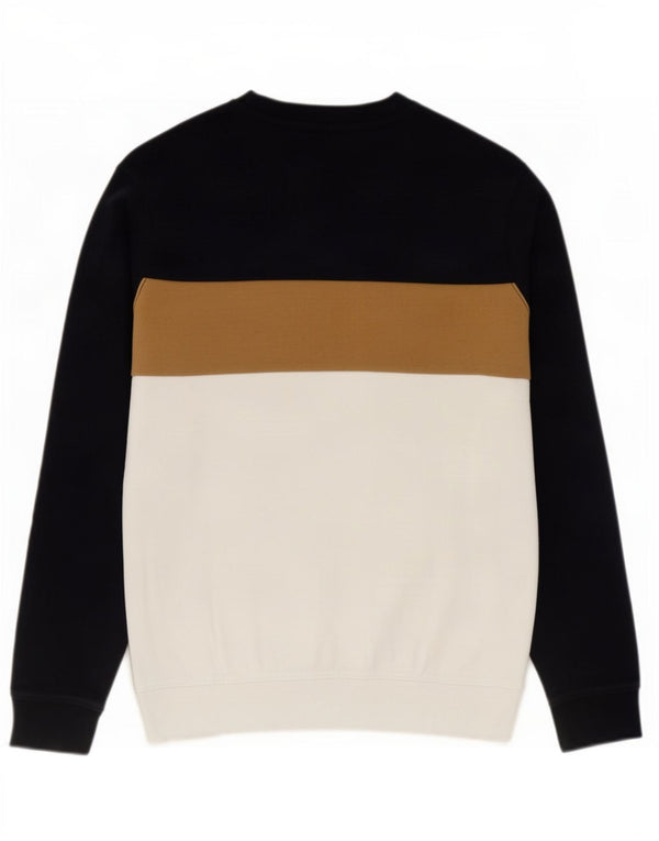 Zara Homme Sweatshirt Jumper Medium Multicolore Colourblock