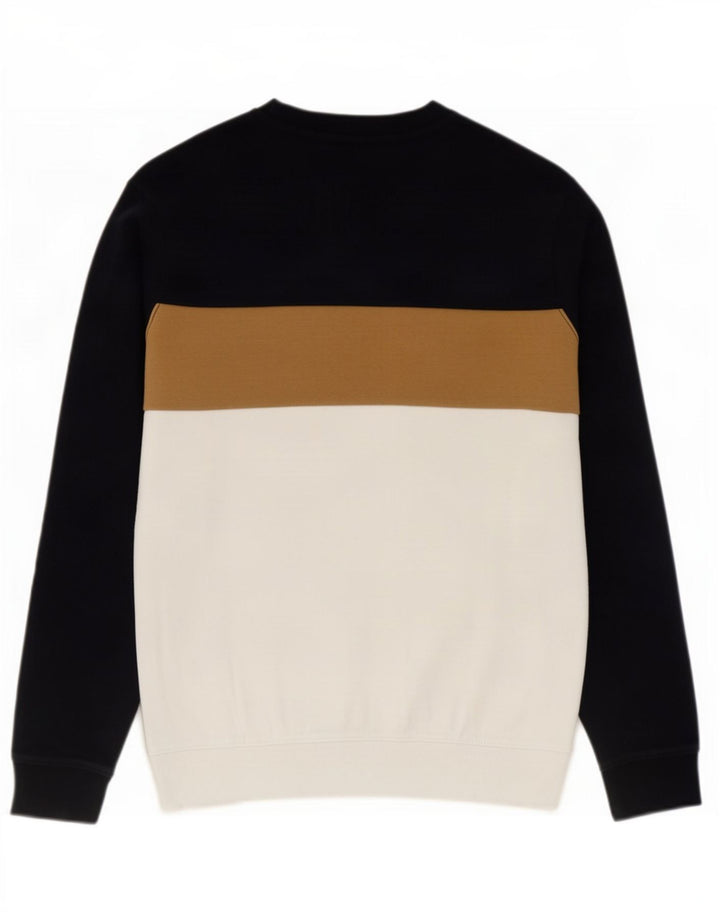Zara Homme Sweatshirt Jumper Medium Multicolore Colourblock
