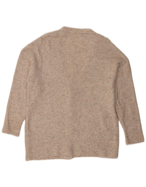 Marks & Spencer Pull cardigan surdimensionné pour femme UK 16 Large Beige