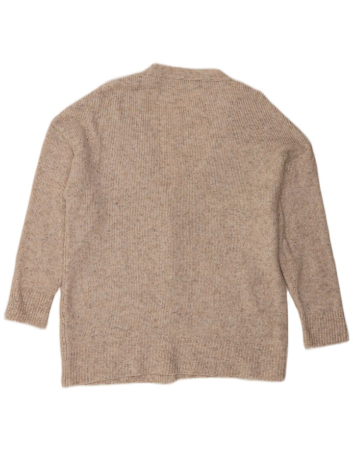 Marks & Spencer Pull cardigan surdimensionné pour femme UK 16 Large Beige
