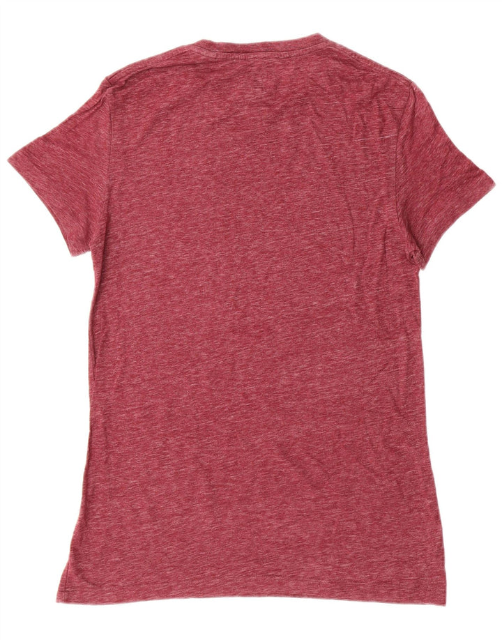 JACK WILLS T-Shirt Homme XS Coton Bordeaux