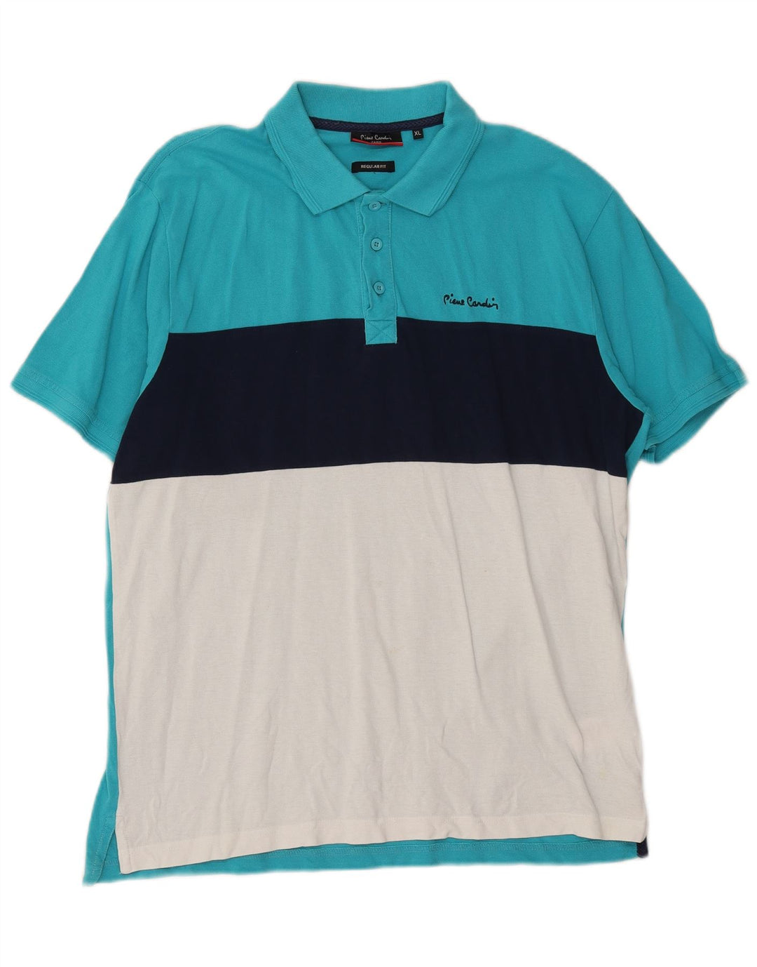 Pierre Cardin Polo Regular Fit XL Multicolore Colourblock Homme