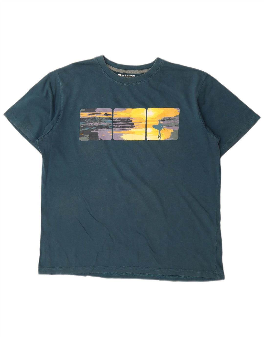 Mountain Warehouse T-shirt graphique pour hommes, grand, vert