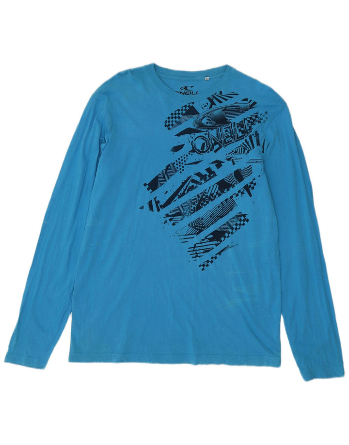 O'Neill Haut graphique à manches longues pour homme en coton bleu moyen