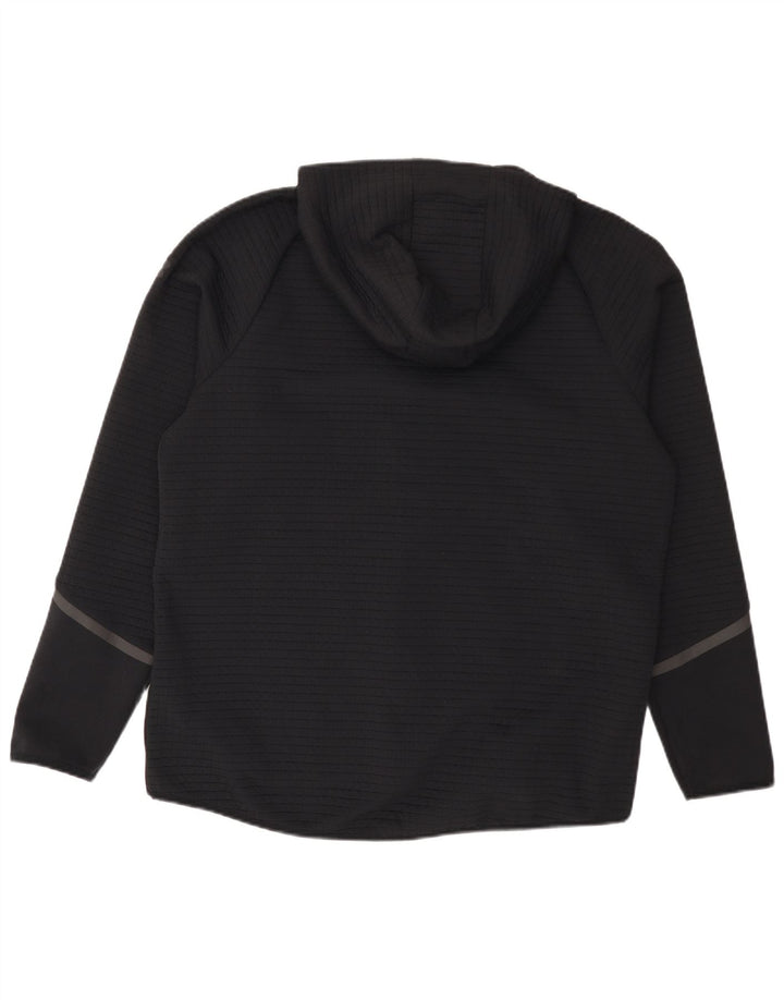 Under Armour Pull à capuche zippé pour homme Large Noir Polyester