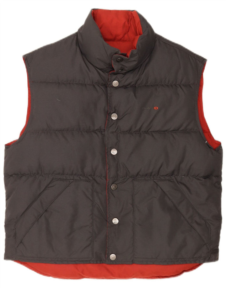 Dolomite Gilet rembourré réversible pour homme UK 36 Small Noir Polyester