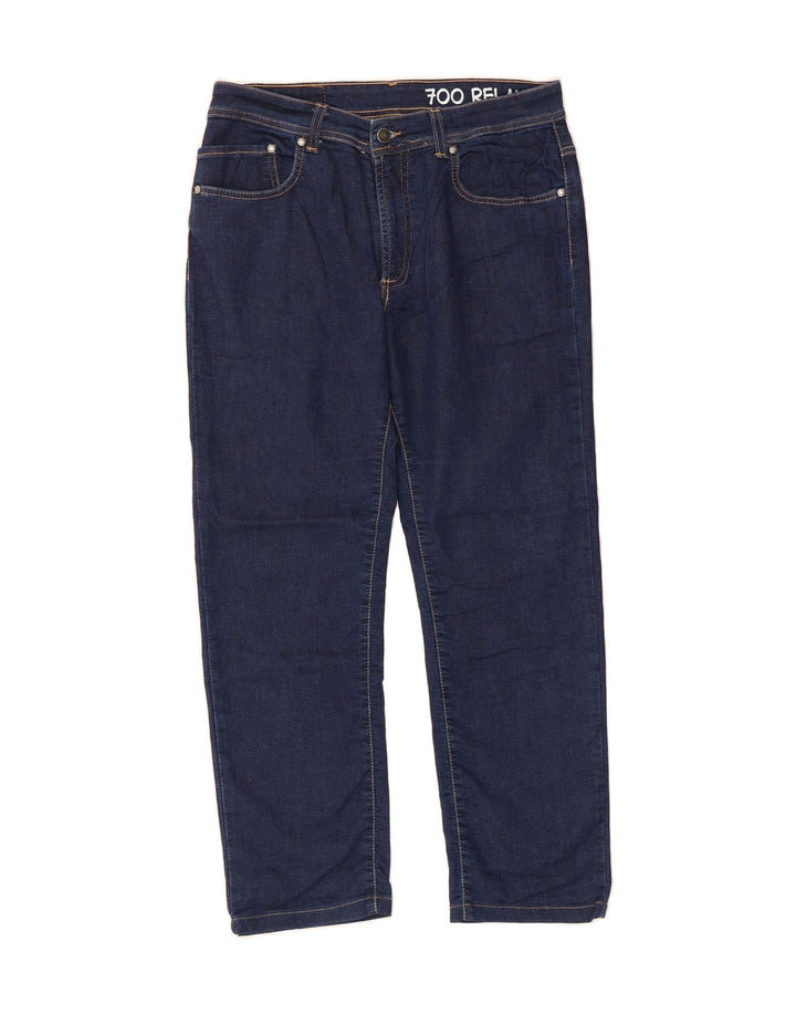CARRERA Mens 700 Regular Straight Jeans W31 L27 Navy Blue Cotton Vintage Carrera and Second-Hand Carrera from Messina Hembry 