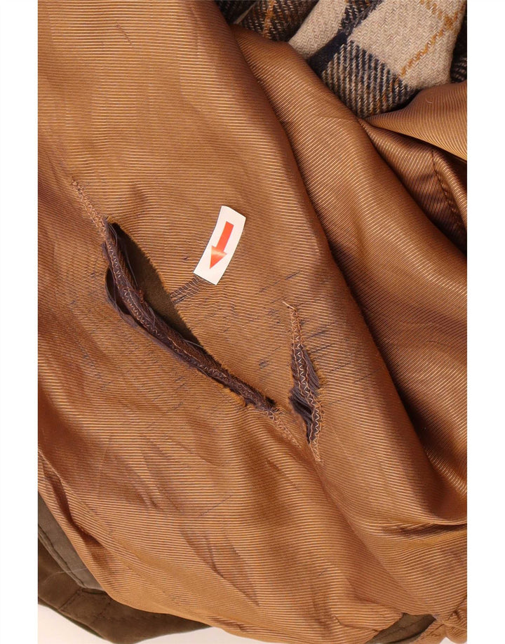 B.S.M Pardessus Homme UK 42 XL Kaki Polyamide