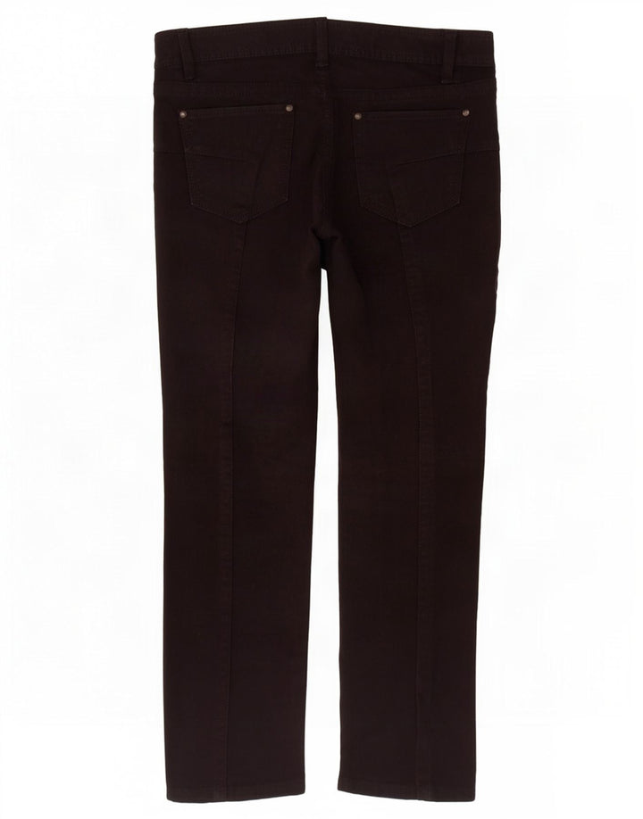 Massimo Dutti Jean Slim Femme EU 40 Moyen W30 L30 Coton Noir