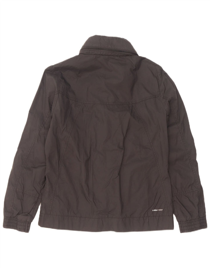 Adidas Veste de survêtement pour femme UK 14 Large Noir Polyamide