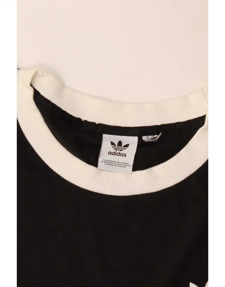 Adidas T-Shirt Homme Haut Large Noir