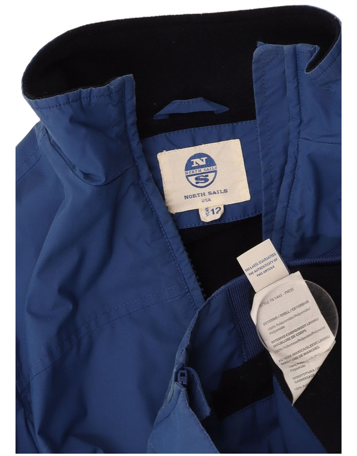 NORTH SAILS Blouson Bomber Garçon 11-12 ans Bleu Polyamide
